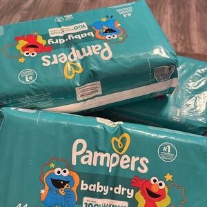 Pampers Baby-Dry Diapers - Teal